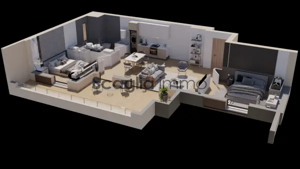 Grosseto-Prugna 20128 – Vente appartement 3&nbsp;pièces 2&nbsp;chambres