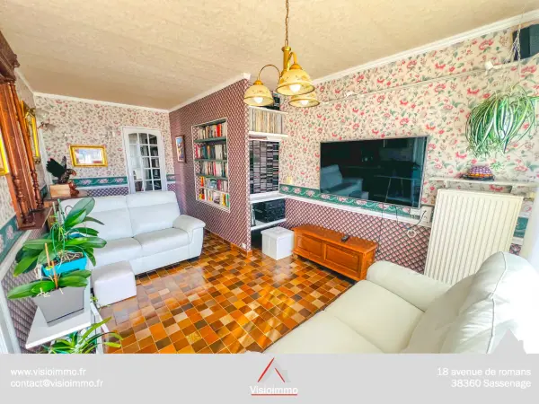 Grenoble 38000 – Vente appartement 5&nbsp;pièces 3&nbsp;chambres