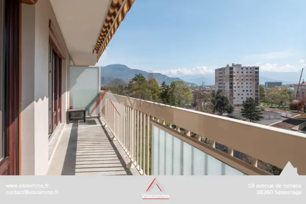 Sassenage 38360 – Vente appartement 3&nbsp;pièces 2&nbsp;chambres