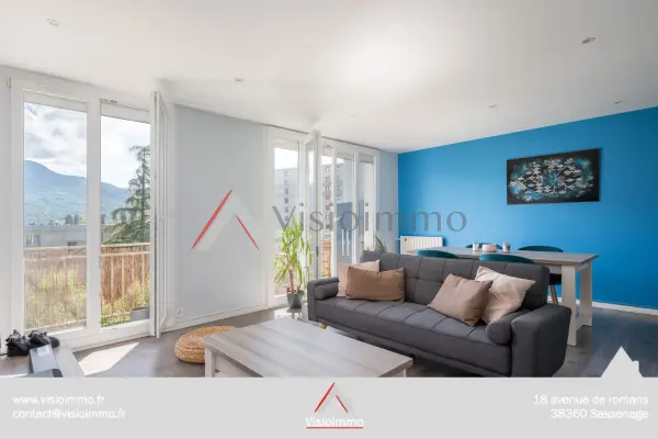 Sassenage 38360 – Vente appartement 4&nbsp;pièces 2&nbsp;chambres