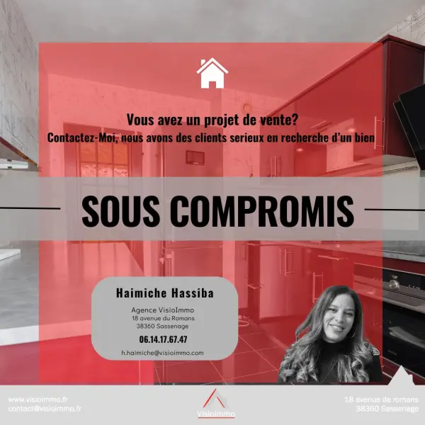 Sassenage 38360 – Vente appartement 5&nbsp;pièces 4&nbsp;chambres