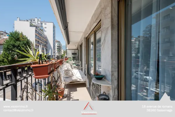 Grenoble 38000 – Vente appartement 4&nbsp;pièces 3&nbsp;chambres