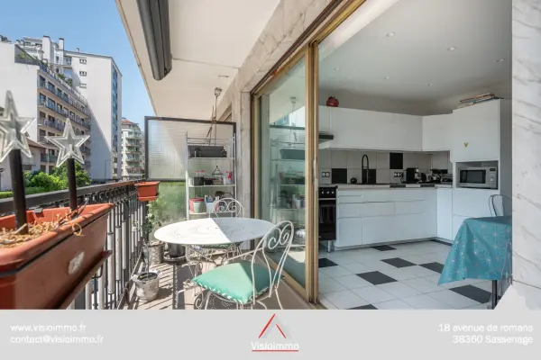 Grenoble 38000 – Vente appartement 4&nbsp;pièces 3&nbsp;chambres