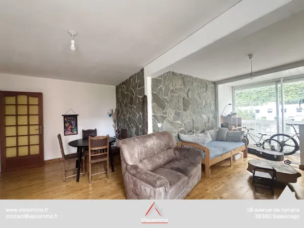 Sassenage 38360 – Vente appartement 4&nbsp;pièces 2&nbsp;chambres