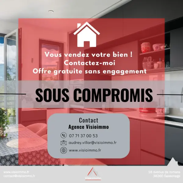 Grenoble 38000 – Vente appartement 4&nbsp;pièces 2&nbsp;chambres