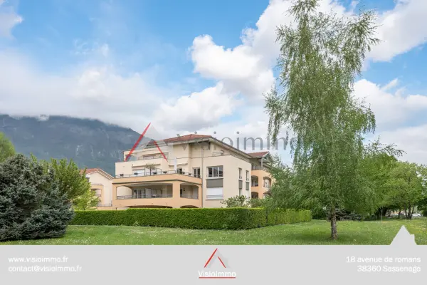 Sassenage 38360 – Vente appartement 4&nbsp;pièces 2&nbsp;chambres