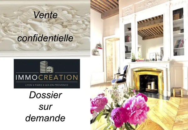 Lyon 69006 – Vente de prestige appartement 6&nbsp;pièces 4&nbsp;chambres